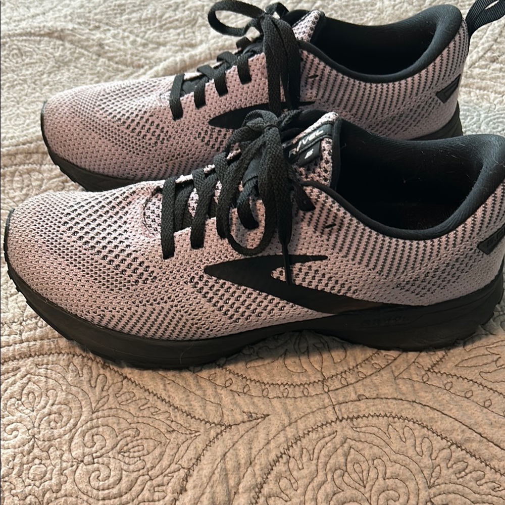 Brooks Athletic Shoes - Black and Gray
